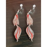 Boucles d'oreille "Koi"