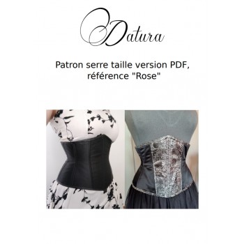 Patron de Serre taille (modèle ROSE)