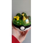 Diorama "Duo Pikachu et pharamp"